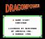 Video Game: Dragon Power