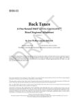RPG Item: BIS6-03: Back Taxes