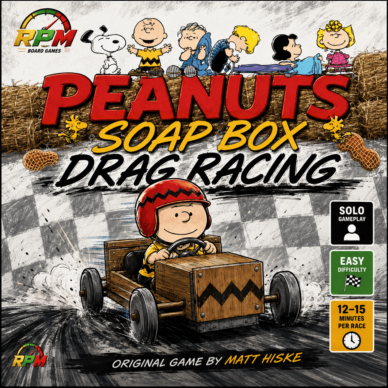 Peanuts Soap Box Drag Racing