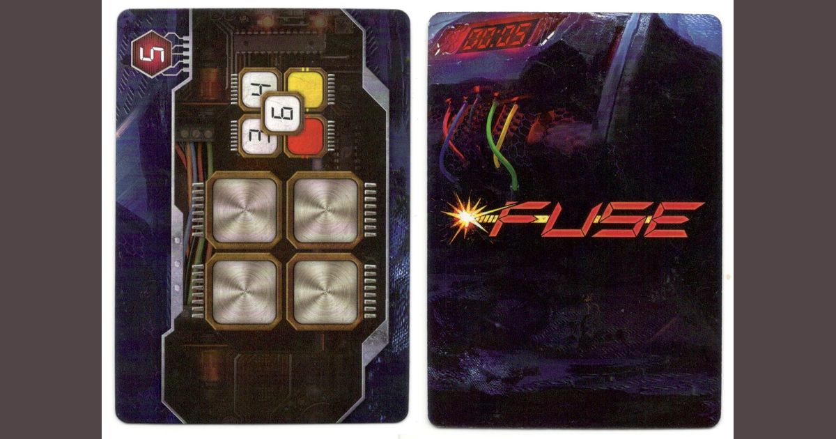 FUSE Game Boy Geek Promo Card Board Game BoardGameGeek