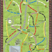 Komorów (fan expansion for Ticket to Ride)