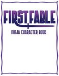 RPG Item: FirstFable Ninja Character Book