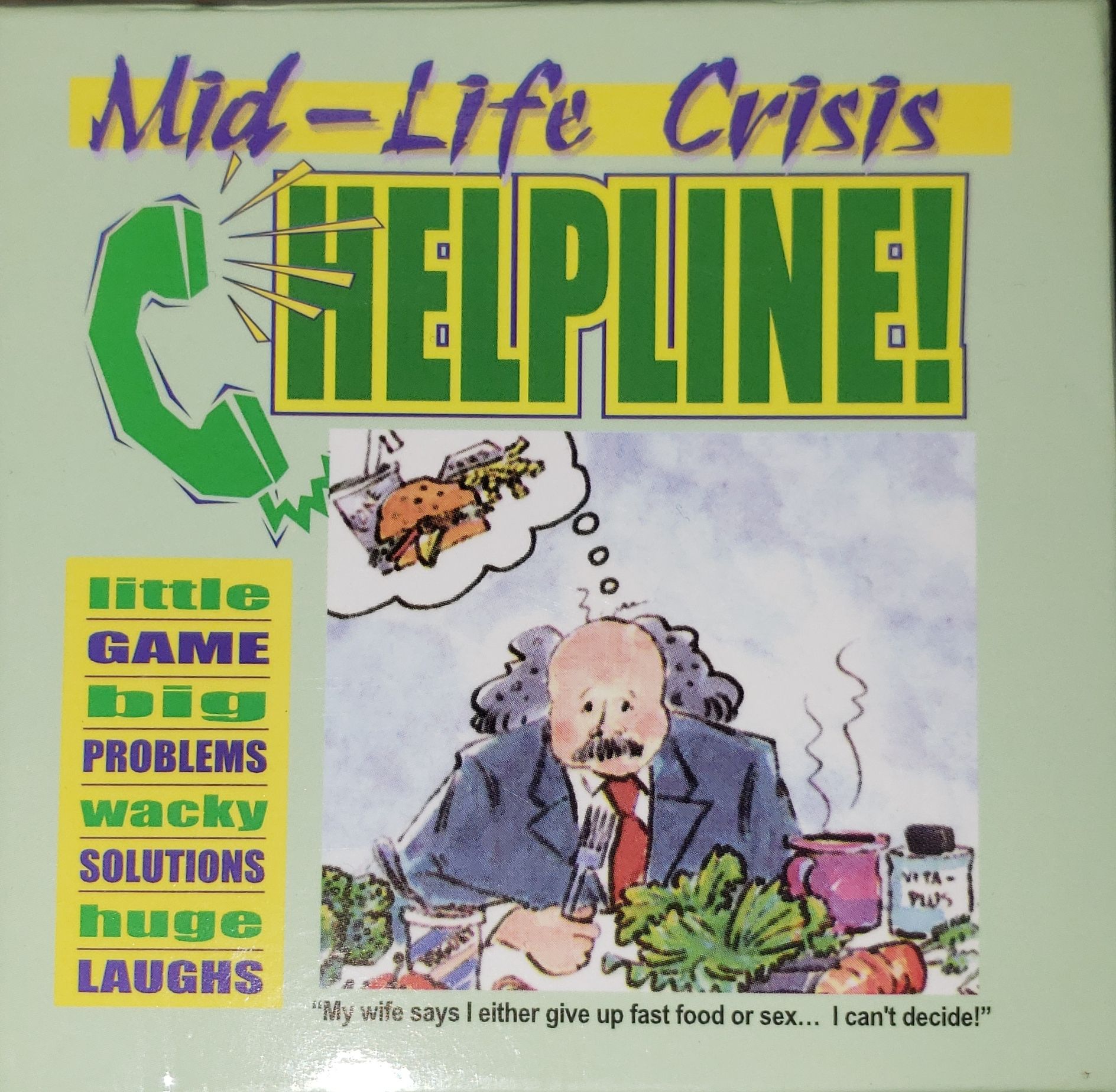 Mid-Life Crisis: Helpline! cover art