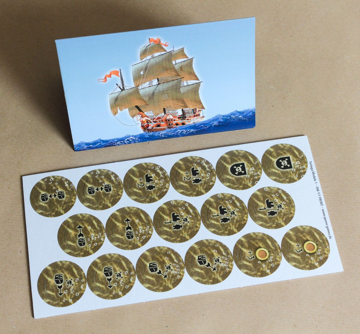 Tortuga: Queenie 1 – Treasure Tiles box art