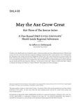 RPG Item: SHL4-08: May the Axe Grow Great