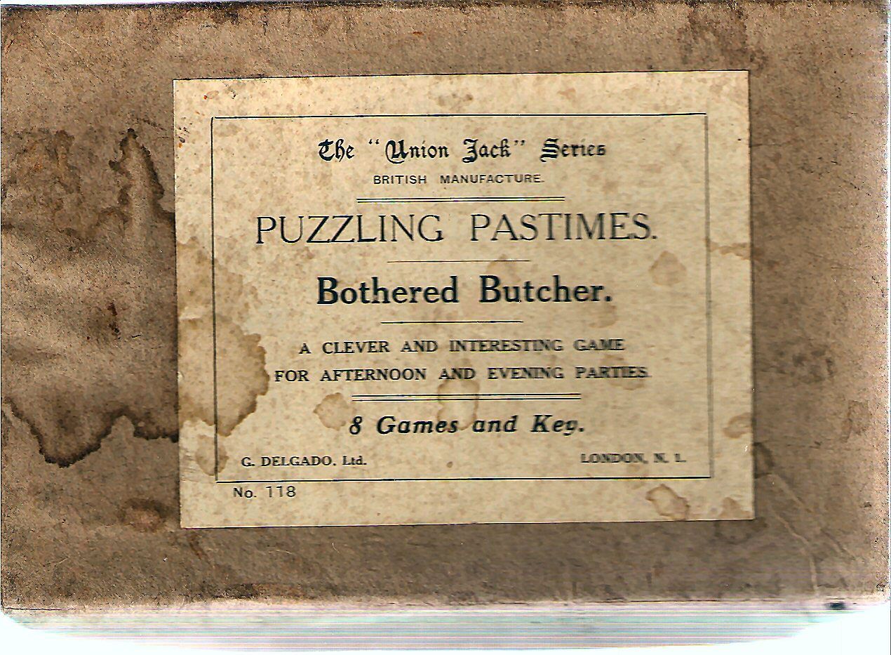 Puzzling Pastimes: "Bothered Butcher"