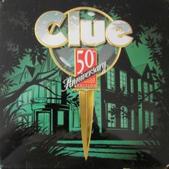Clue 50th Anniversary game replacement parts sold separately weapons pawns rules 