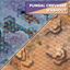 Board Game: BattleTech: Alien Worlds – Fungal Crevasse/Washout Battlemat