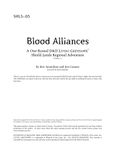 RPG Item: SHL3-05: Blood Alliances