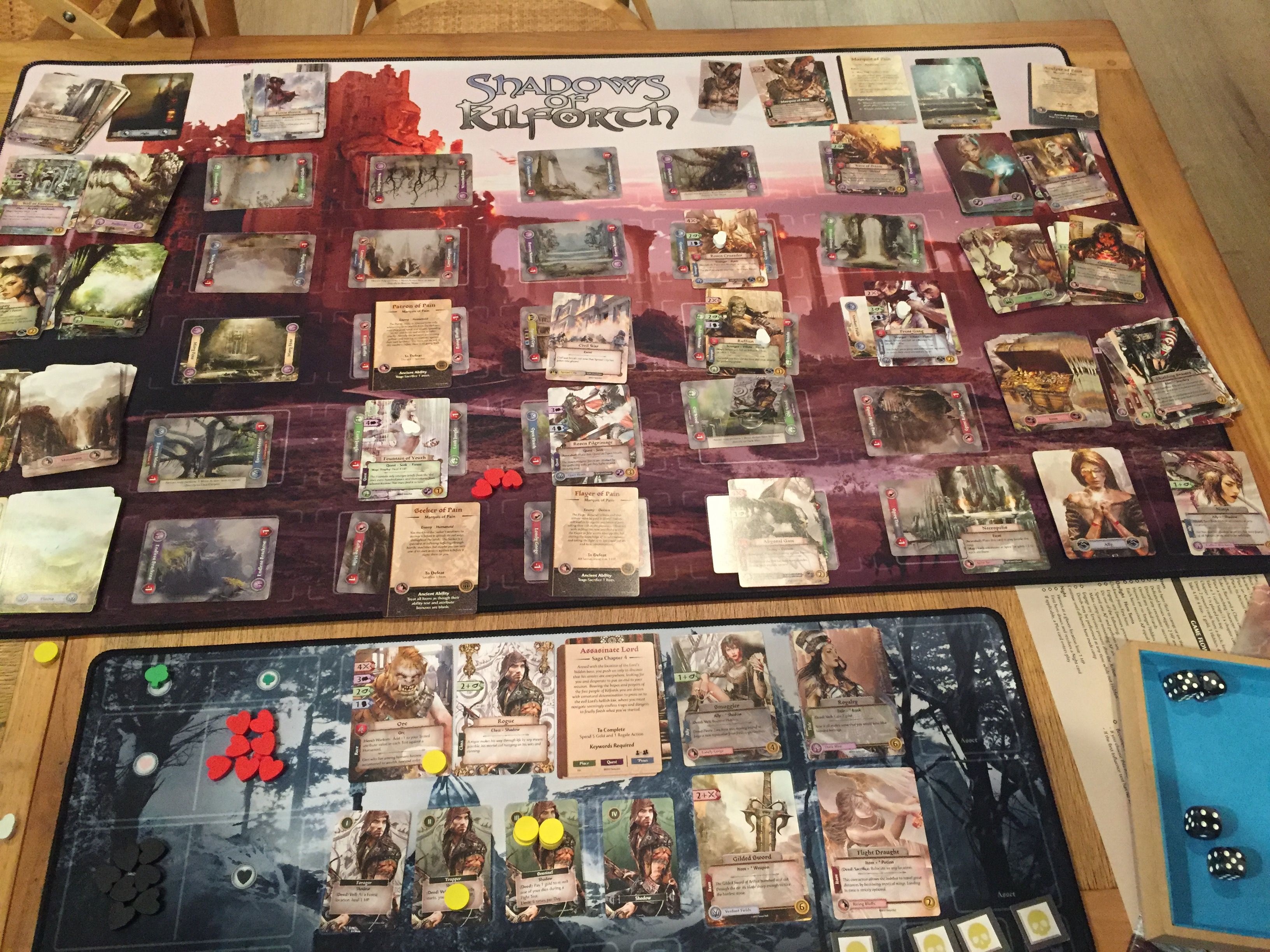 ボードゲーム　[日本語訳無し] グロム・オブ・キルフォース：ファンタジークエストゲーム (Gloom of Kilforth： A Fantasy Quest Game) グロム・オブ・キルフォース：ファンタジークエストゲーム