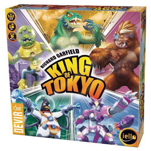 Caja del juego King of Tokyo
