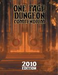 RPG Item: One Page Dungeon Compendium: 2010 Edition