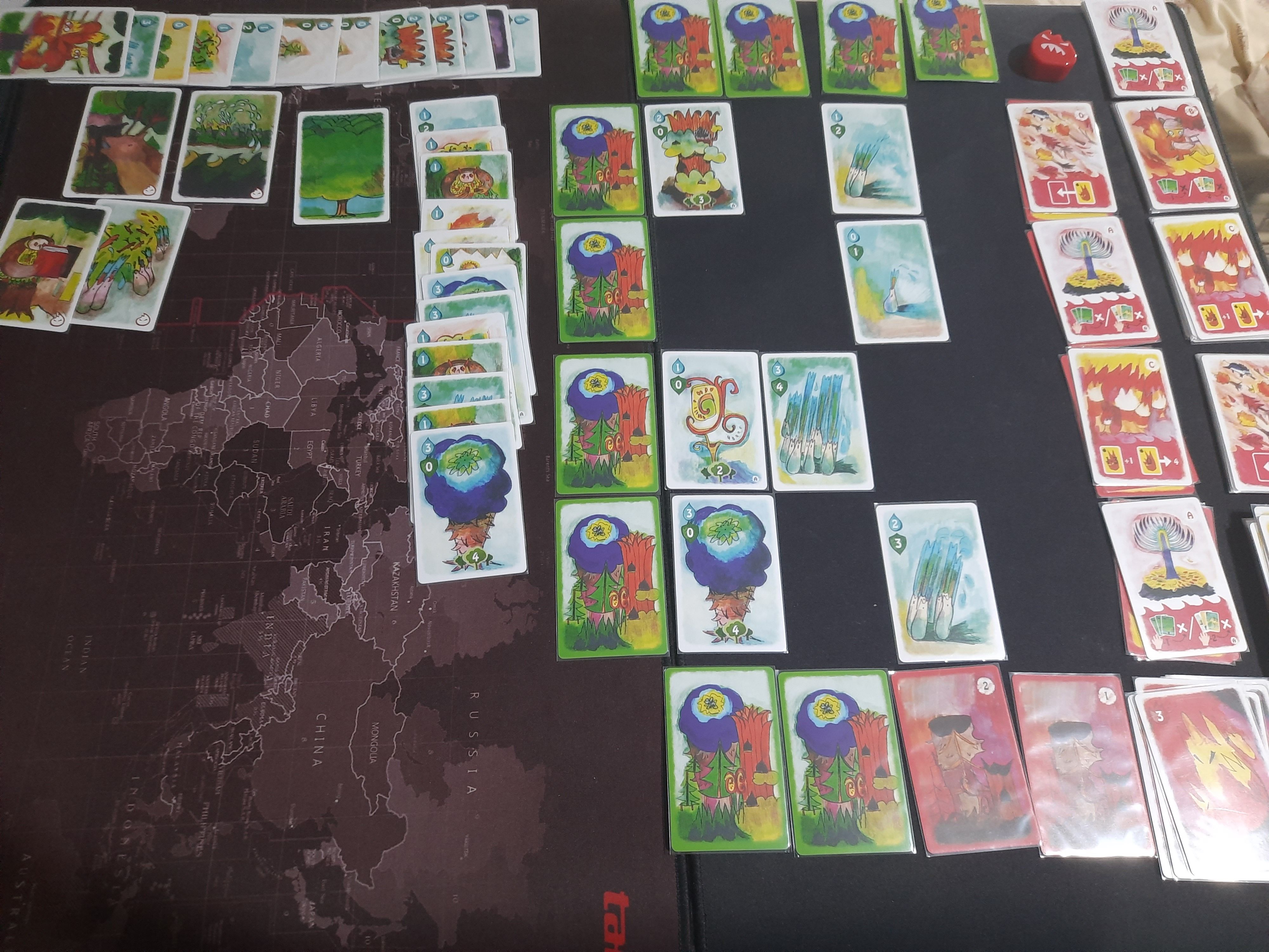 Sylvion - September 2023 - Advanced Variant, With Extraordinary Feats and  Betrayal Expansion, Solo Play Session Report | Home of Mark | BoardGameGeek