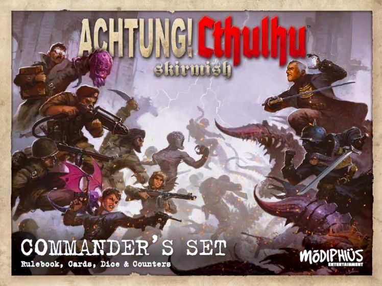 Achtung! Cthulhu Skirmish: Commander's Set doboz