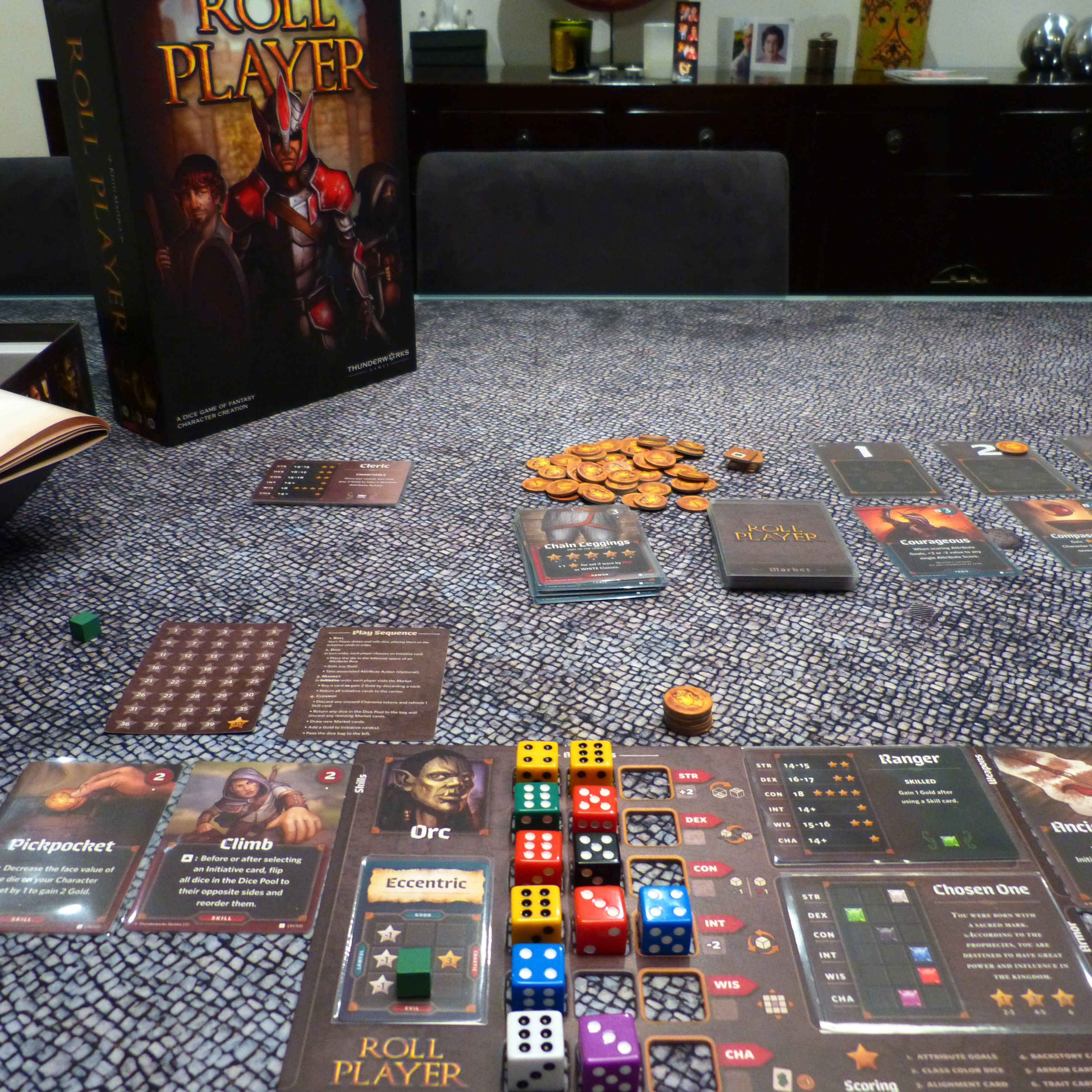 High-Quality In A Certain Board Game A Player Rolls Scene Nature