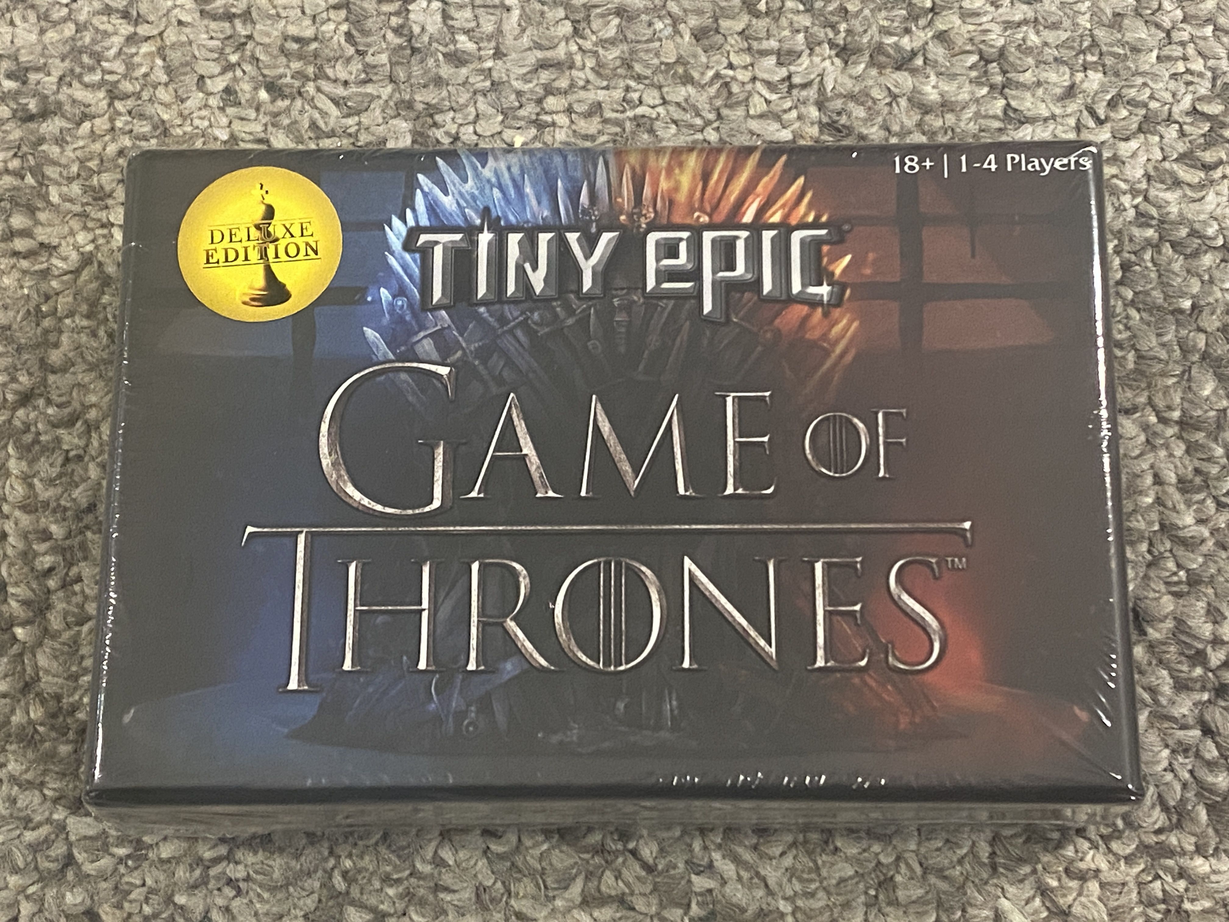 Boîte du jeu Tiny Epic Game of Thrones: Deluxe Edition