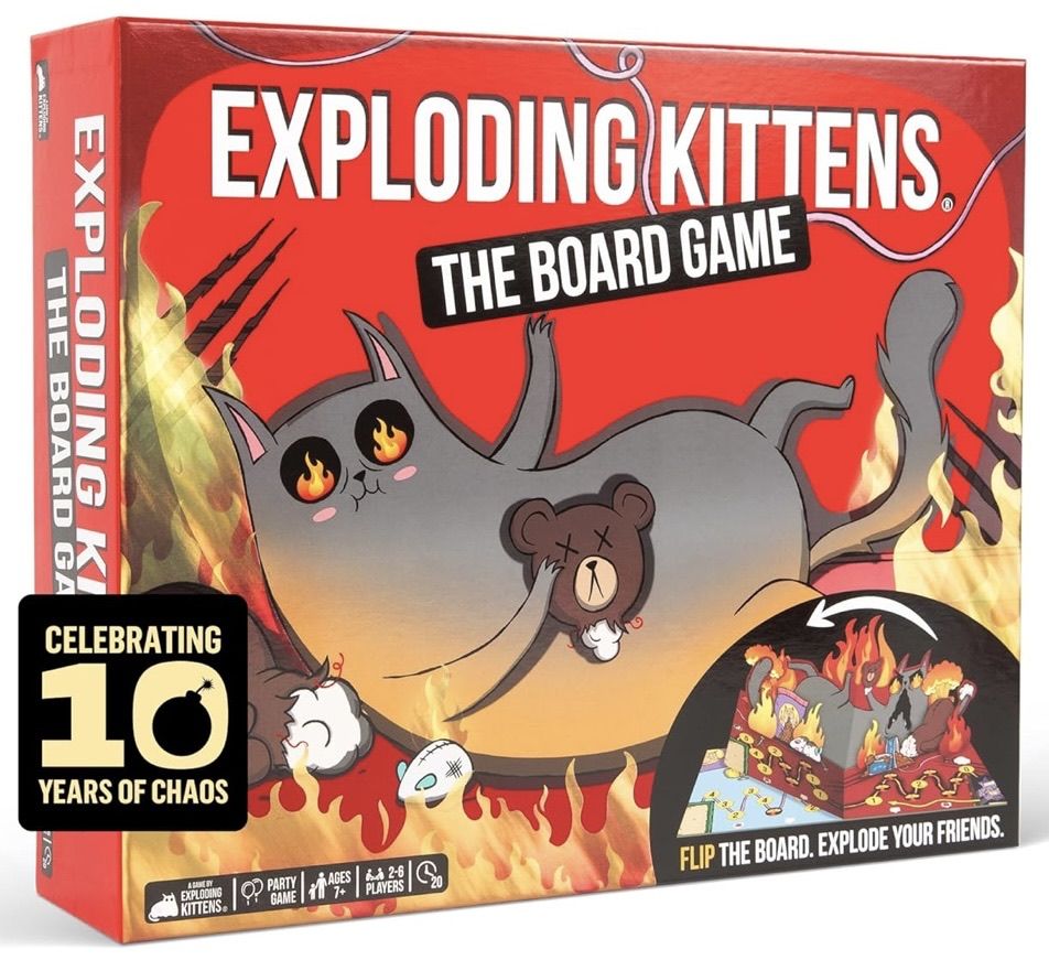 Exploding Kittens: El Juego de Tablero