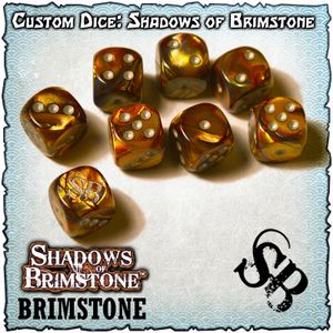 Shadows of Brimstone: Kickstarter Custom Dice