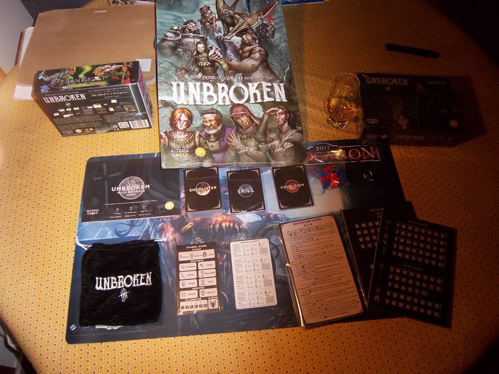 Illustration 8 de Unbroken: a solo game of survival and revenge