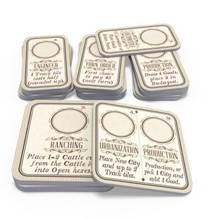 Age of Steam Deluxe: Promo Action Tiles
