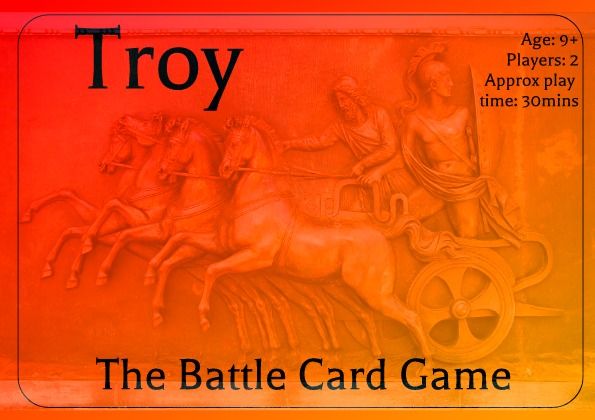 Troy: The Battle Card Game box art