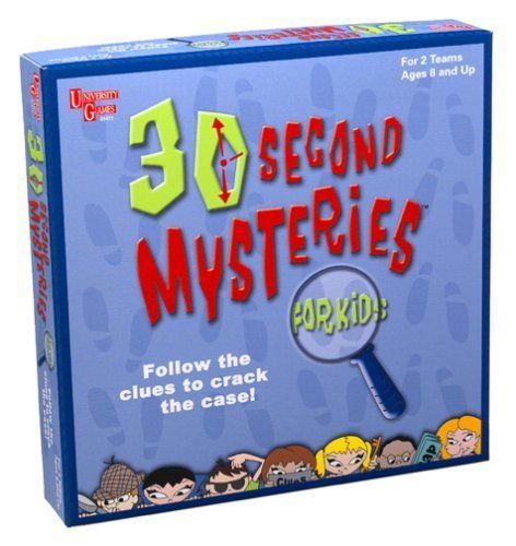30 Second Mysteries for Kids cover