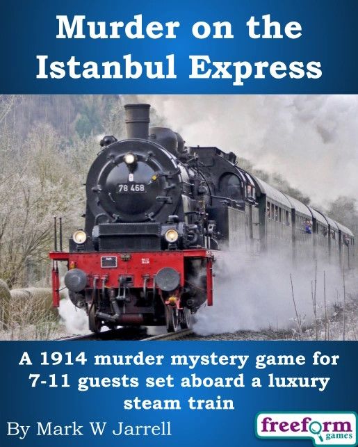 Murder on the Istanbul Express cover art