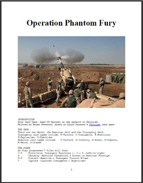 battle of fallujah operation phantom fury