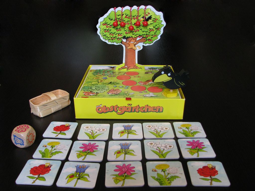 The Little Orchard - Obstgärtchen – Маленький Сад. Игры для самых  маленьких, выпуск №1. (Russian) | BoardGameGeek