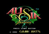 Video Game: Alisia Dragoon