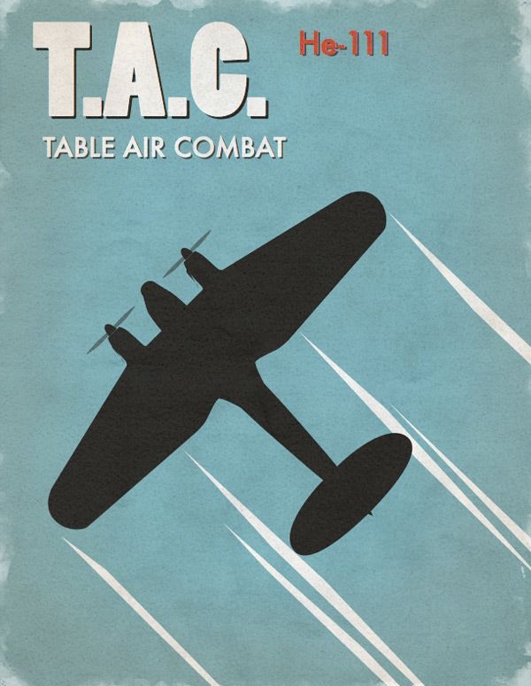 Table Air Combat: He-111 box art