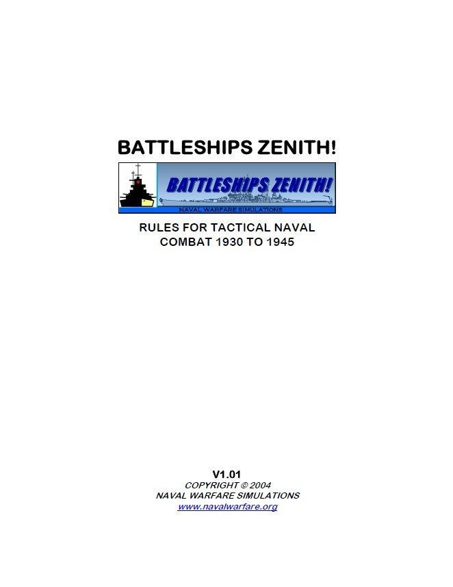 Battleships Zenith! box art