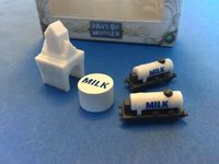 Board Game Accessory: Ticket to Ride: Milk Tankers