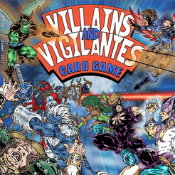 Villains And Vigilantes Card Game box art