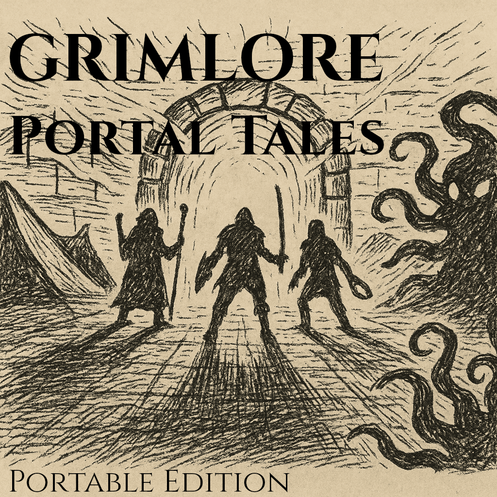 GRIMLORE: Portal Tales – Portable Edition cover