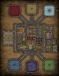RPG Item: VTT Map Set 213: Planewalker Nexus