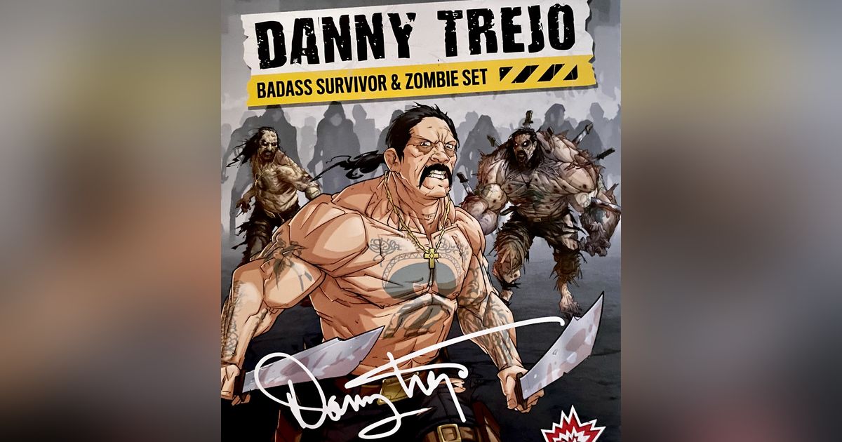 Zombicide: 2nd Edition - Danny Trejo Kickstarter Exclusive Promo