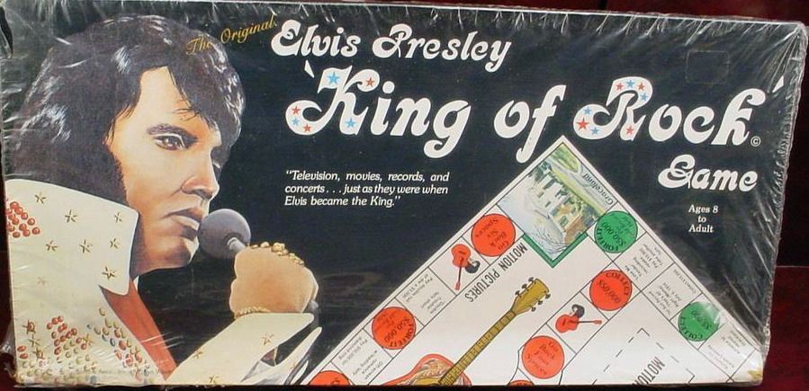 Elvis Presley King Of Rock Game Image Boardgamegeek