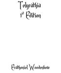 RPG Item: Telgrathia 1st edition