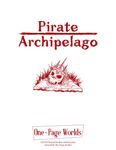 RPG Item: One-Page Worlds: Pirate Archipelago