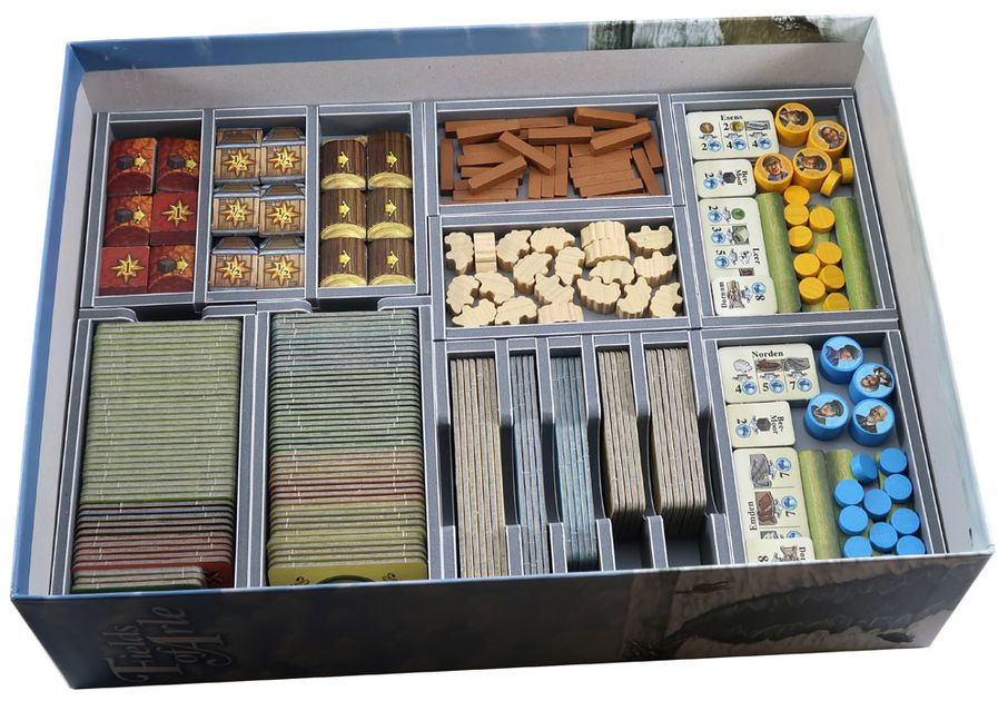 Fields of Arle: Folded Space Insert | Board Game Accessory | BoardGameGeek