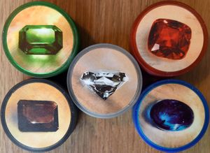 Splendor: Translucent Gem Tokens