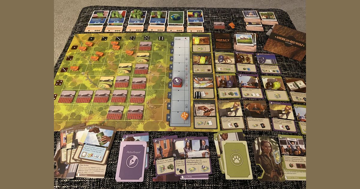 Seeing red early | Wireframe Circus | BoardGameGeek