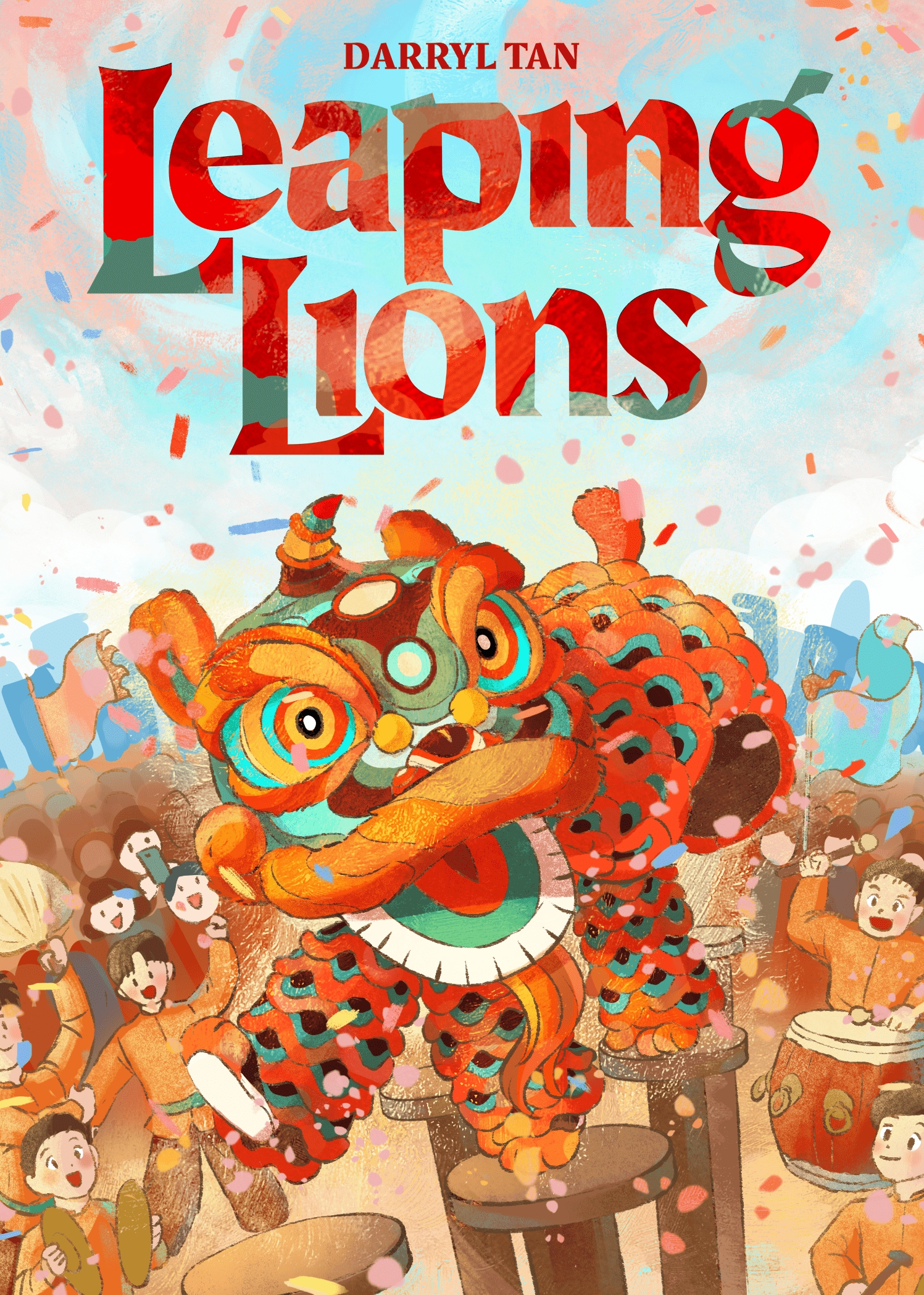 Boîte du jeu Leaping Lions