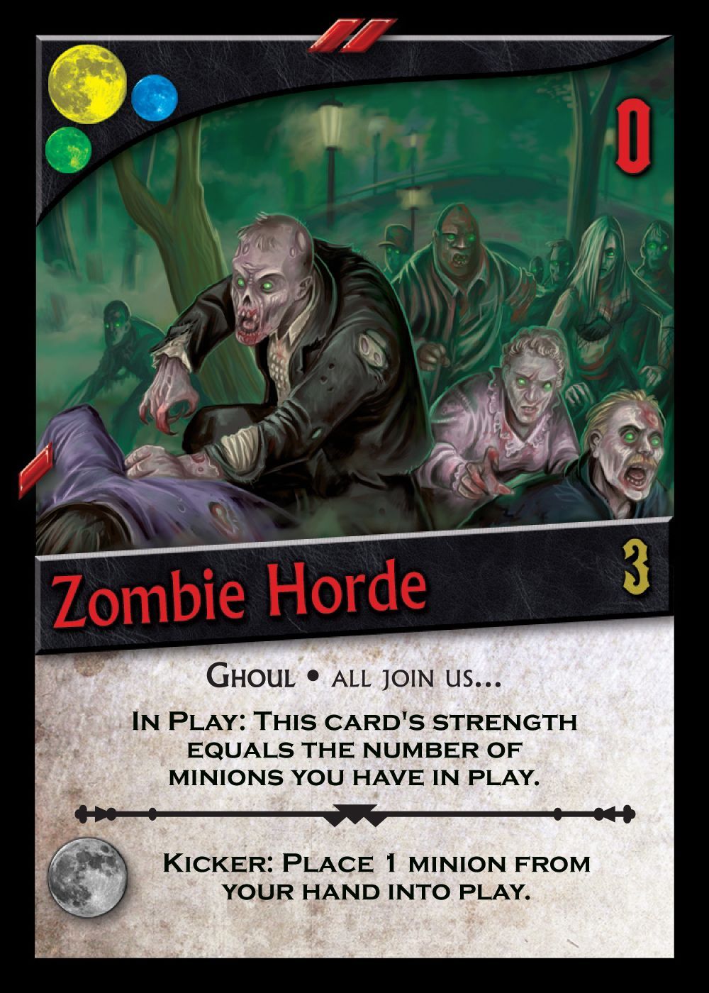 Nightfall: Zombie Horde Promo cover art