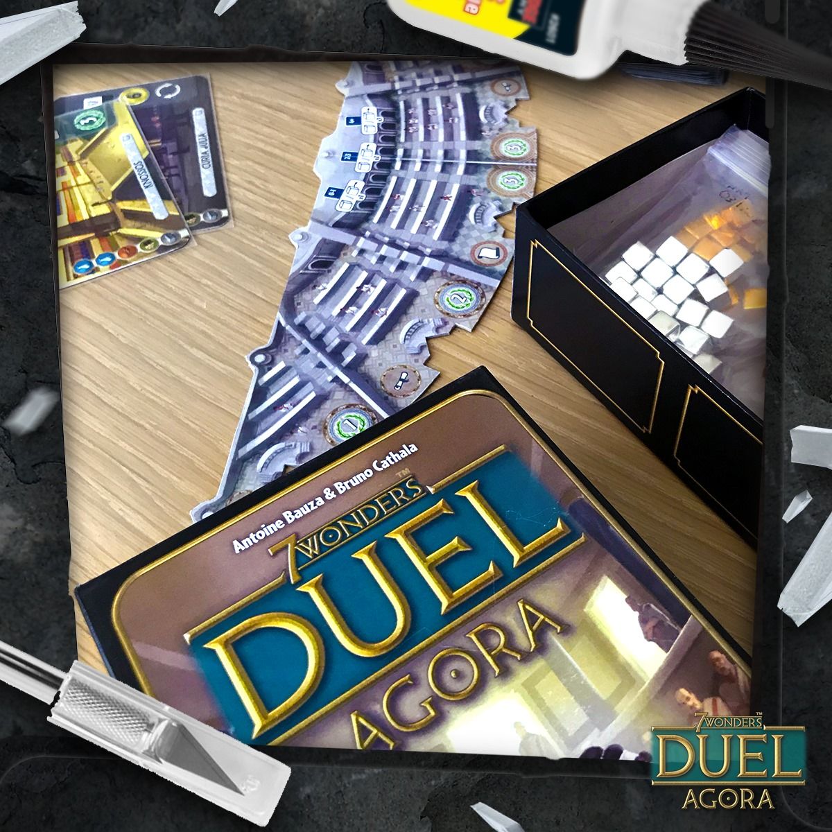 7 Wonders Duel Agora Image Boardgamegeek