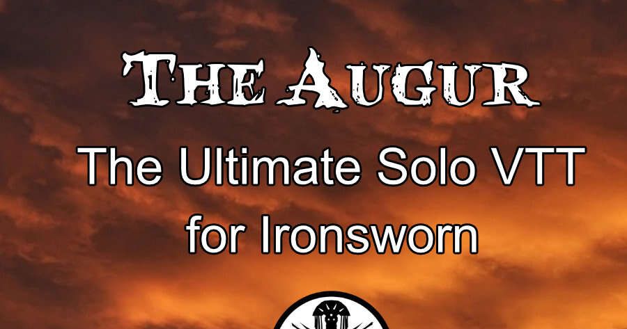 The Augur Ironsworn VTT RPG Item RPGGeek