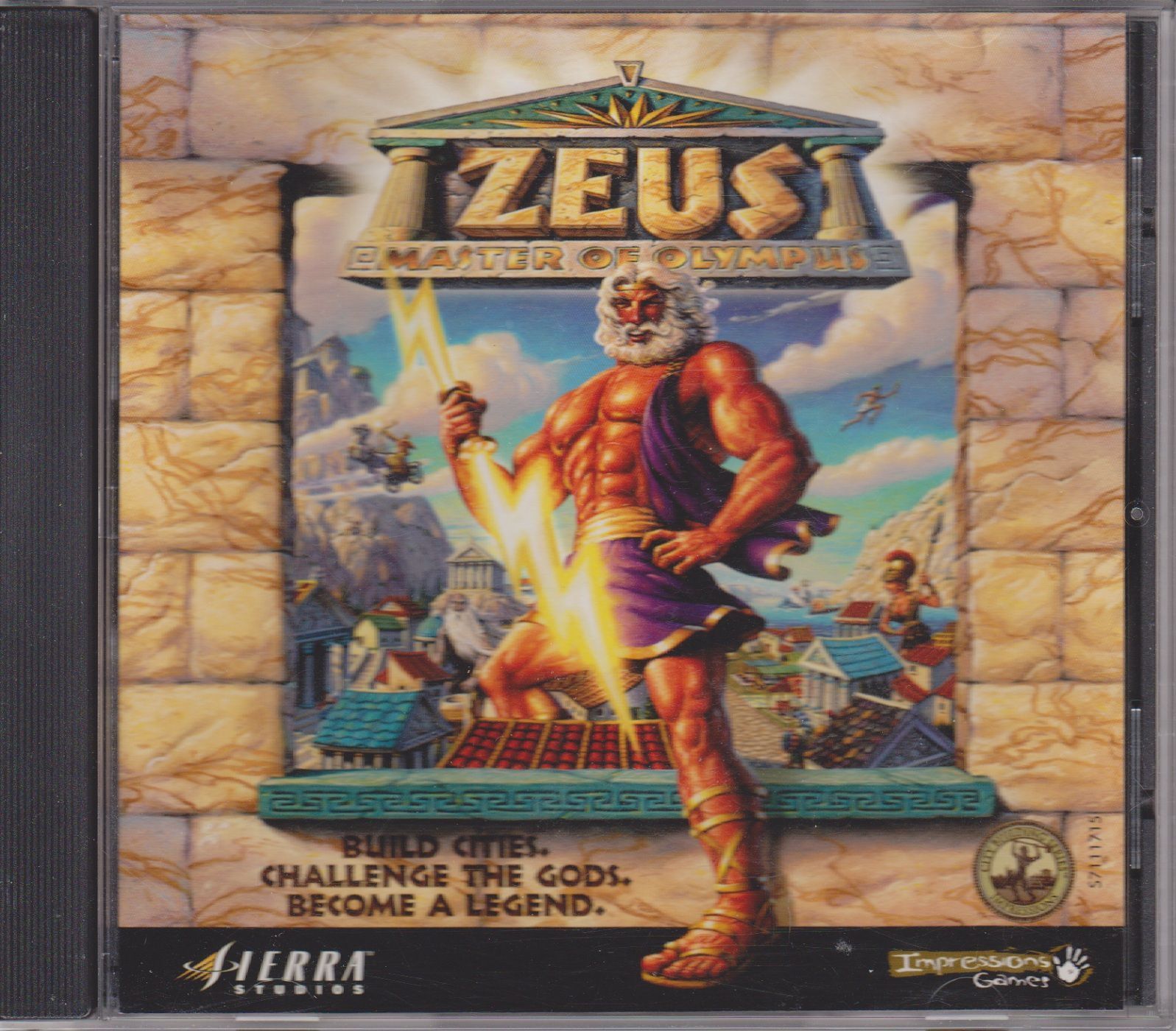 Zeus: Master of Olympus box art