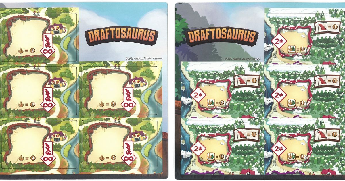 Draftosaurus: Goodie Tile, Board Game