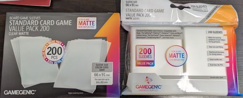 Gamegenic sleeves?